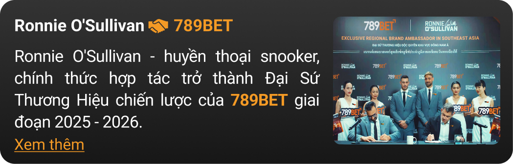 Ronnie O'Sullivan 789BET